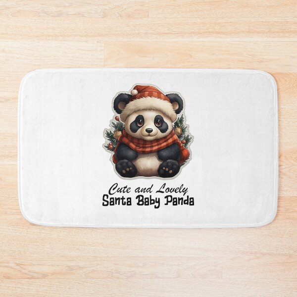Item preview, Cute and Lovely Santa Panda-Christmas Santa Sweet Panda designed and sold by Mohammed Sohail Khan.