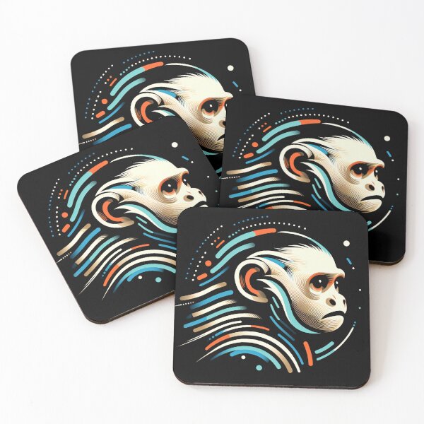 Item preview, Graceful Whimsy: Capuchin Monkey Serenity designed and sold by Mechanical-Artt.