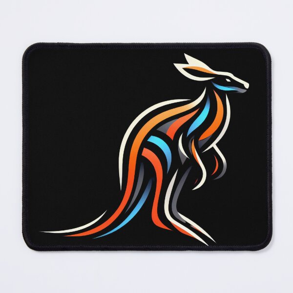Item preview, Graceful Roo: Minimalist Charm designed and sold by Mechanical-Artt.