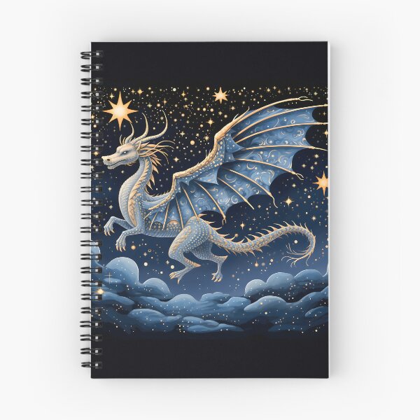 Item preview, Stardust Wings: Midnight Dragon's Flight designed and sold by FantasyFusion.