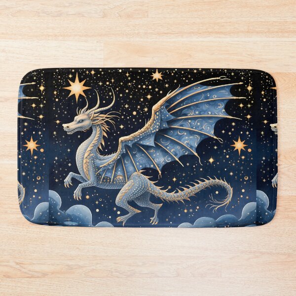 Item preview, Stardust Wings: Midnight Dragon's Flight designed and sold by FantasyFusion.