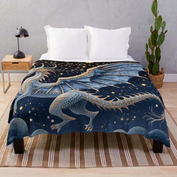 Item preview, Stardust Wings: Midnight Dragon's Flight designed and sold by FantasyFusion.