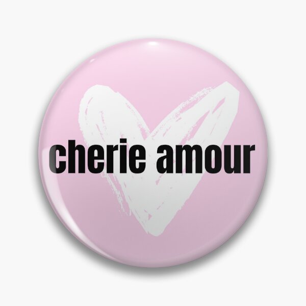 Item preview, Cherie Amour dicho francés designed and sold by joliesanders.