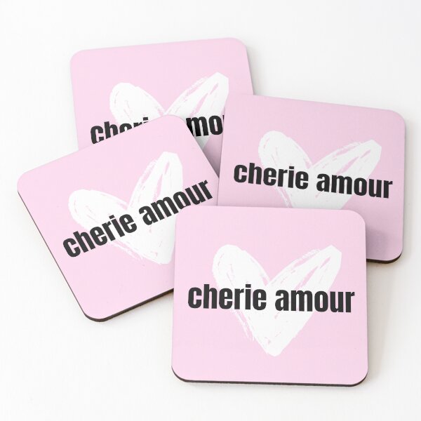 Item preview, Cherie Amour French Saying designed and sold by joliesanders.