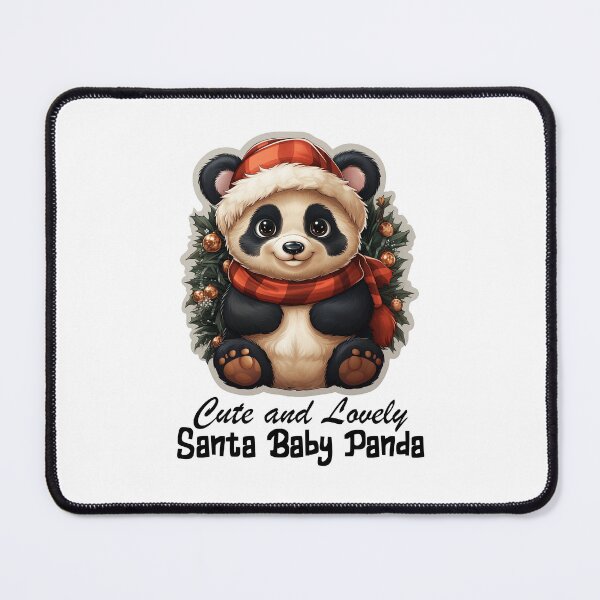 Item preview, Cute and Lovely Santa Panda-Christmas Santa Sweet Panda designed and sold by Mohammed Sohail Khan.