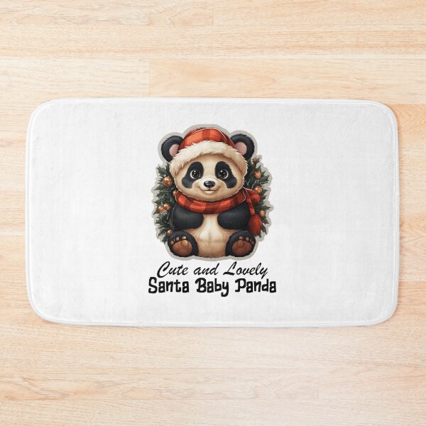 Item preview, Cute and Lovely Santa Panda-Christmas Santa Sweet Panda designed and sold by Mohammed Sohail Khan.