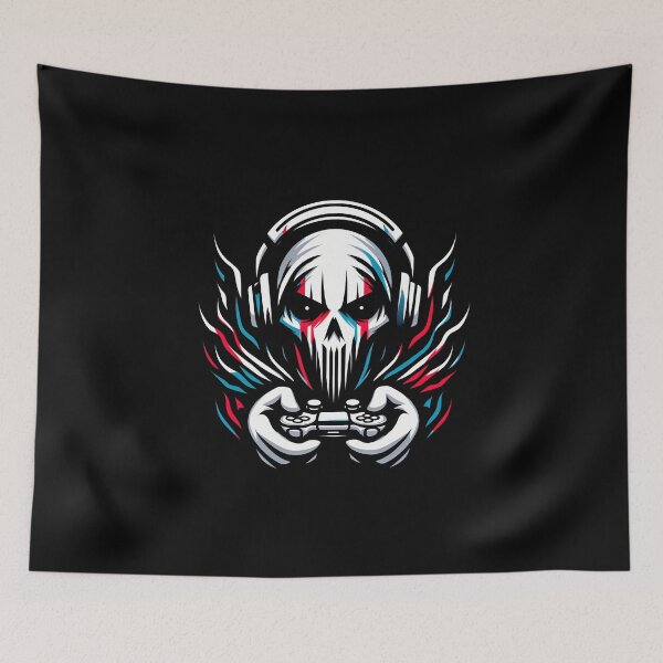 Item preview, Dark Pixels: Minimalist Gamer Art designed and sold by Mechanical-Artt.