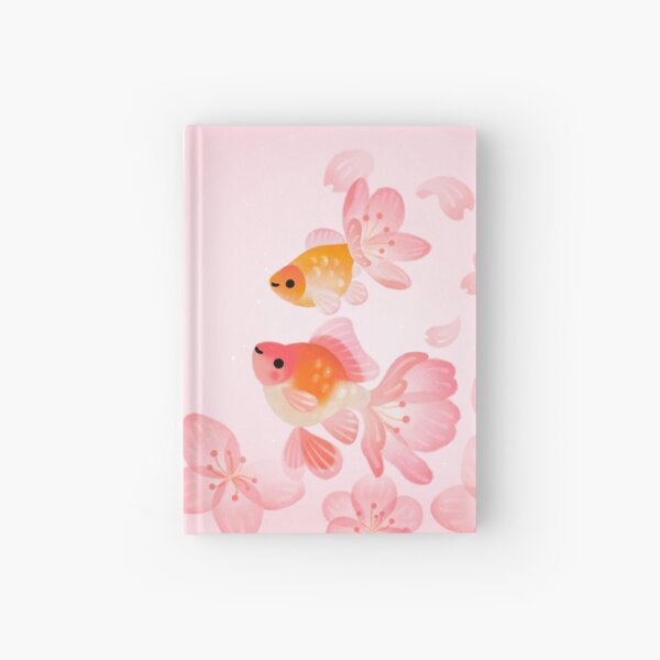 Cherry blossom goldfish 1 Hardcover Journal