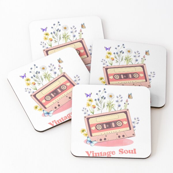 Item preview, Vintage Soul, Cassette and flowers designed and sold by EliteShadow.