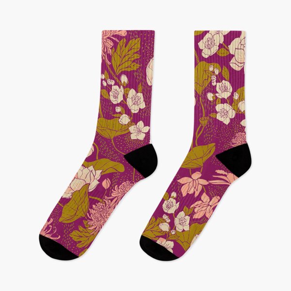 Item preview, Flowers of the Four Seasons 四季名花 {Amethyst} medium designed and sold by Cecilia Mok.