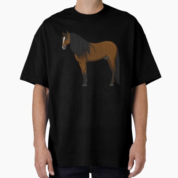 Aperçu de l'œuvre Cheval andalou bai créée et vendue par DappledMoon.