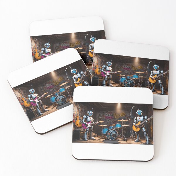 Item preview, Robot Punk Band designed and sold by CapnWayne81.