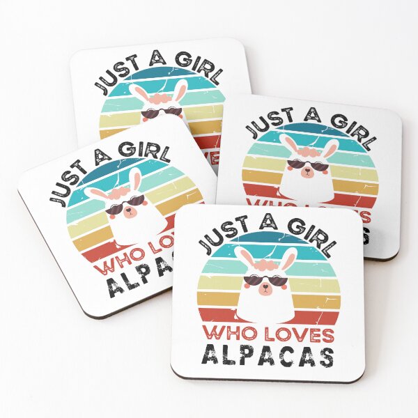 Item preview, just a Girl who loves alpacas #3 designed and sold by XYDstore.