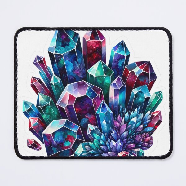 Item preview, Multi - Color Crystal Gemstone Sticker designed and sold by mymagicstoreus.