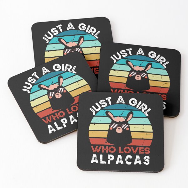 Item preview, just a Girl who loves alpacas #4 designed and sold by XYDstore.
