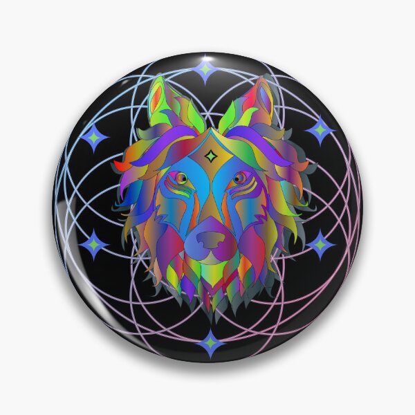Item preview, Mystical Wolf - Spirit Of The Wolf, Sacred Wolves designed and sold by abeautifulife.