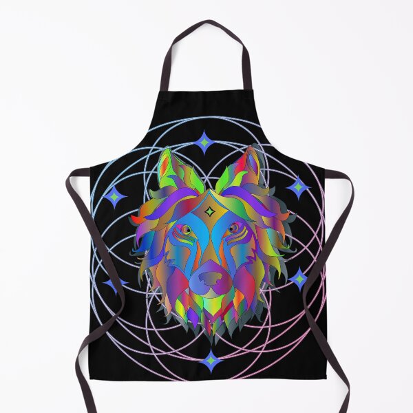Item preview, Mystical Wolf - Spirit Of The Wolf, Sacred Wolves designed and sold by abeautifulife.