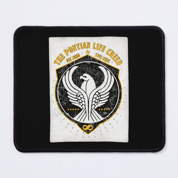 Item preview, SK Pontian Life Creed - Distressed - Fly High - Live Free - For Eternity designed and sold by SueKnox.