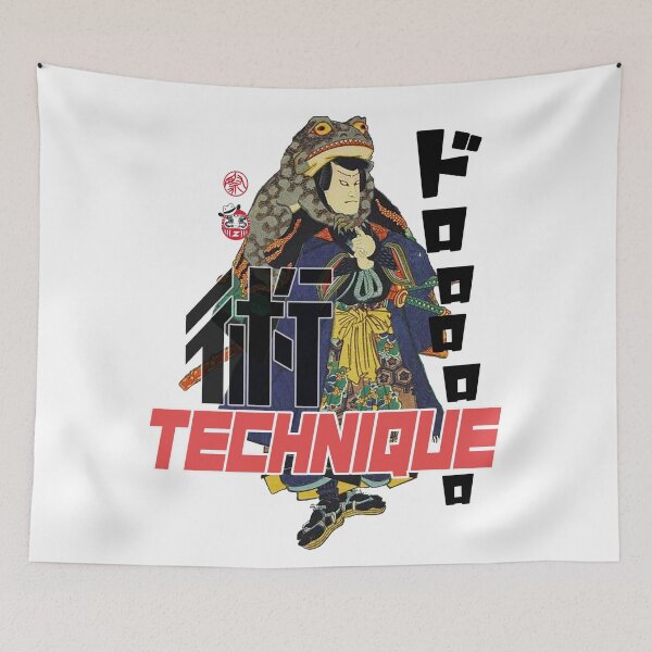 Item preview, NINJA ROCK - TECHNIQUE Kanji "Jutsu" designed and sold by ZENBIENT-COWBOY.