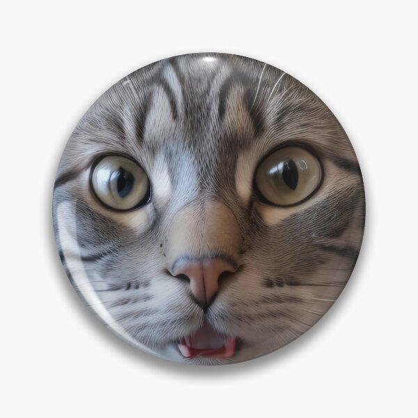 Item preview, KI-generierte Katze 02 "Kannst du jetzt beitreten?" designed and sold by Cliff-Qi.