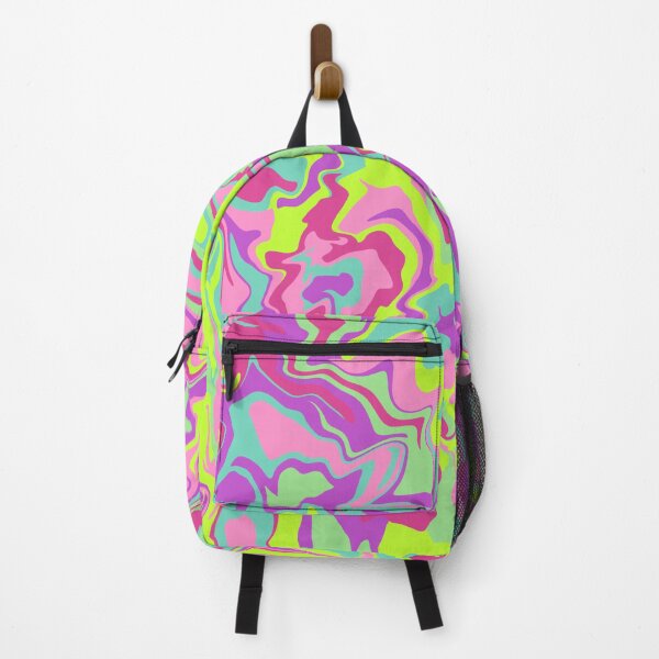 Item preview, Liquid Marble Highlighter Colors, Acid Colors, Fluor Colors Marble Swirls Print, Y2K Trend, Lime Yellow, Pink, Magenta, Purple, Acqua, Colorful Pattern designed and sold by Marina Oliveira Studio.