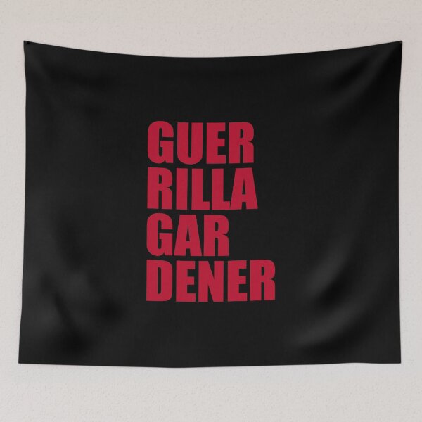Item preview, Guerilla Gardener designed and sold by QuirkyFreq.