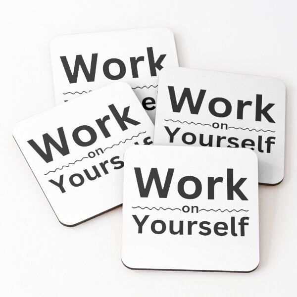 Item preview, Work on yourself designed and sold by MakeWayDesign.