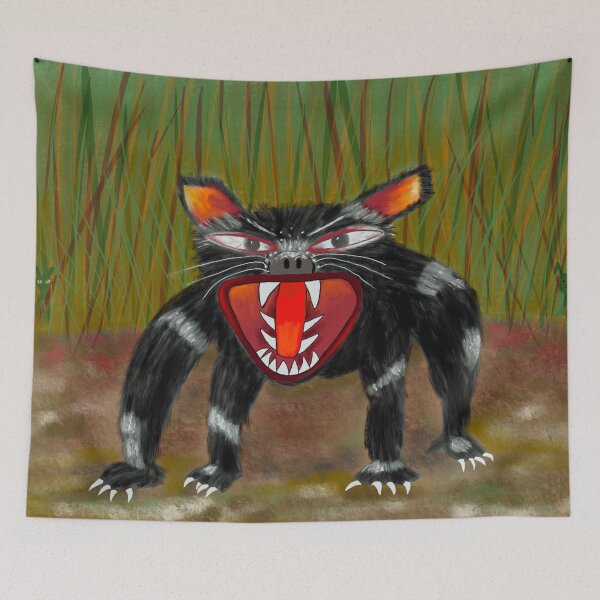Item preview, Furious Tasmanian Devil designed and sold by Helen Kay.