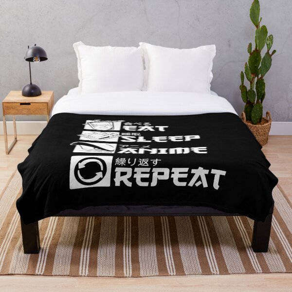 Item preview, Eat Sleep Anime Repeat designed and sold by Creative Destruction.