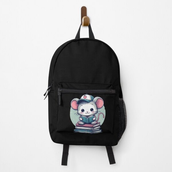 Item preview, Back to school cute mouse reading books designed and sold by Culmika.