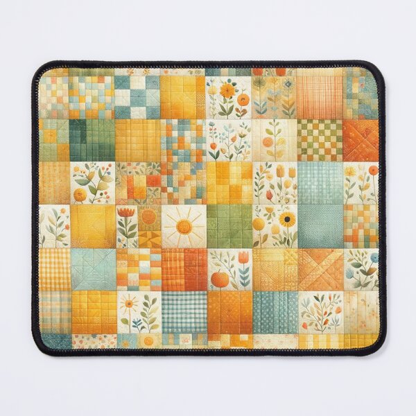 Item preview, Summer Inspired Patchwork Quilt Pattern designed and sold by PinUpPizzazz.