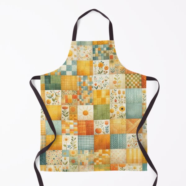 Item preview, Summer Inspired Patchwork Quilt Pattern designed and sold by PinUpPizzazz.