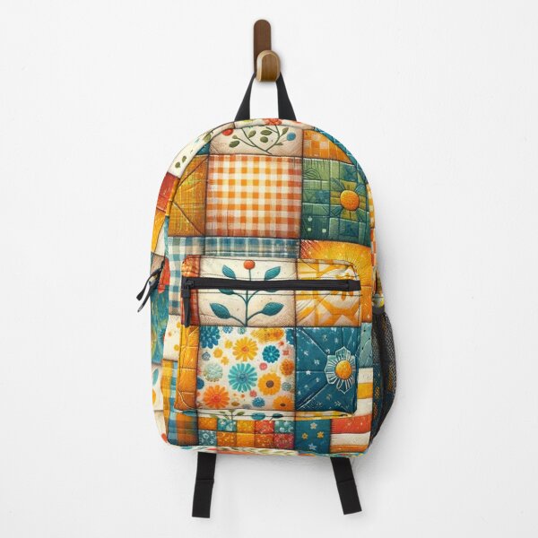 Item preview, Summer Inspired Patchwork Quilt Pattern designed and sold by PinUpPizzazz.