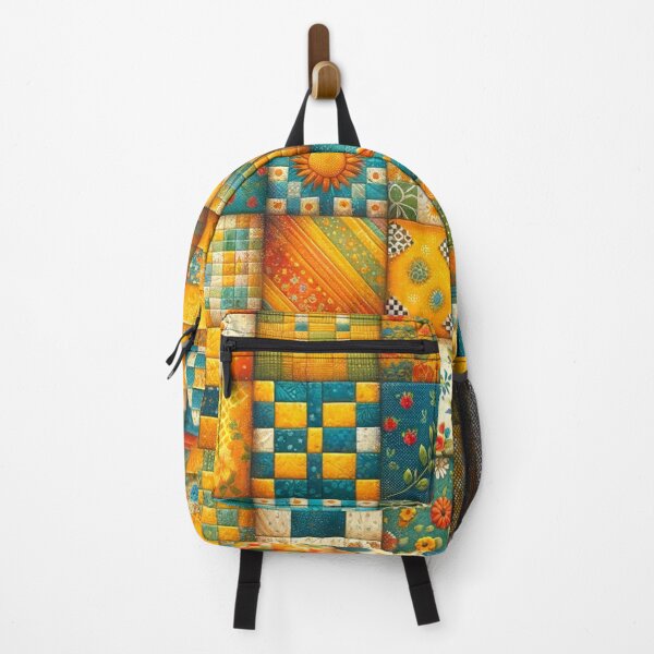 Item preview, Summer Inspired Patchwork Quilt Pattern designed and sold by PinUpPizzazz.