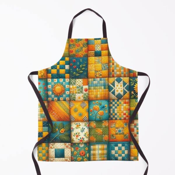 Item preview, Summer Inspired Patchwork Quilt Pattern designed and sold by PinUpPizzazz.