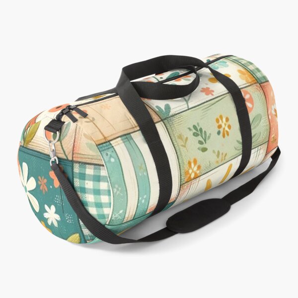 Item preview, Summer Inspired Patchwork Quilt designed and sold by PinUpPizzazz.