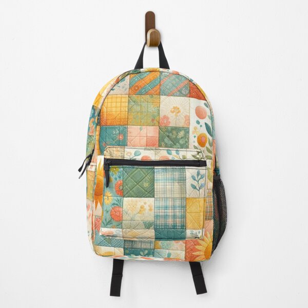 Item preview, Summer Inspired Patchwork Quilt Pattern designed and sold by PinUpPizzazz.