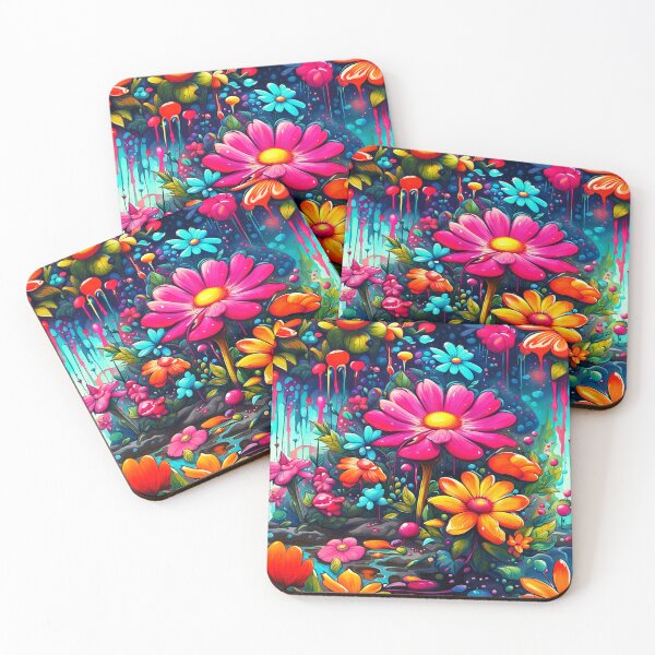 Item preview, Colorburst Garden designed and sold by VisionGalaxyDesigns.