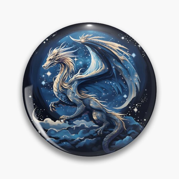 Item preview, Celestial Flight: Blue Dragon Night designed and sold by FantasyFusion.