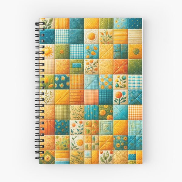 Item preview, Summer Inspired Patchwork Quilt Pattern designed and sold by PinUpPizzazz.