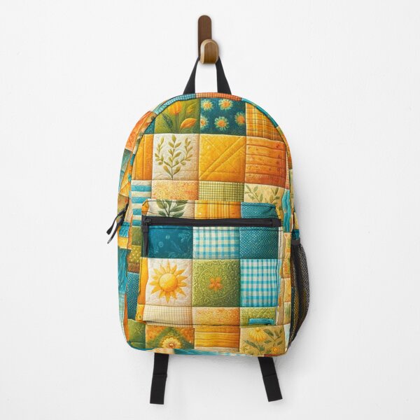 Item preview, Summer Inspired Patchwork Quilt Pattern designed and sold by PinUpPizzazz.