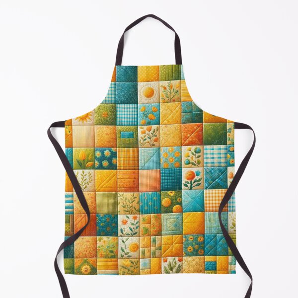 Item preview, Summer Inspired Patchwork Quilt Pattern designed and sold by PinUpPizzazz.