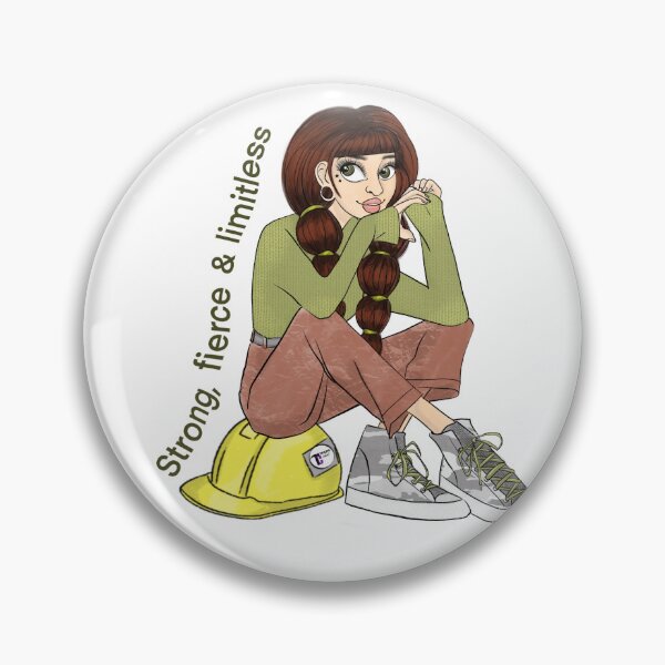 Item preview, Strong fierce limitless women designed and sold by Tradechicks.