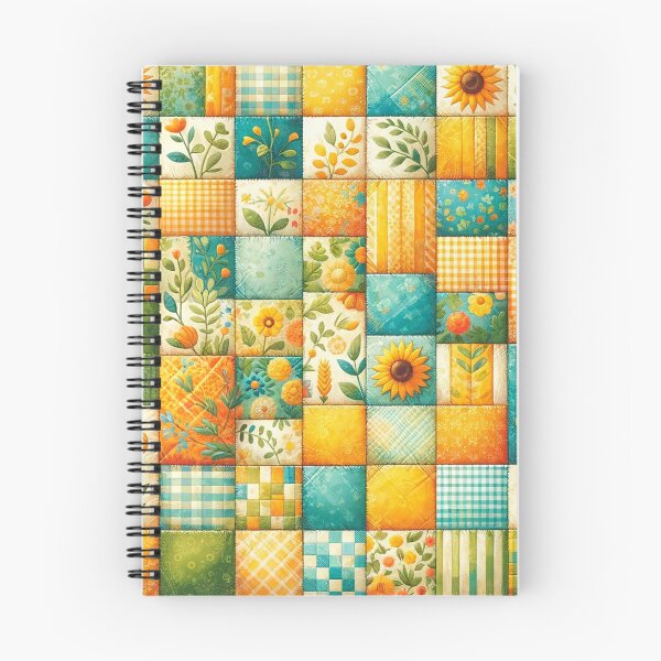 Item preview, Summer Inspired Patchwork Quilt Pattern designed and sold by PinUpPizzazz.