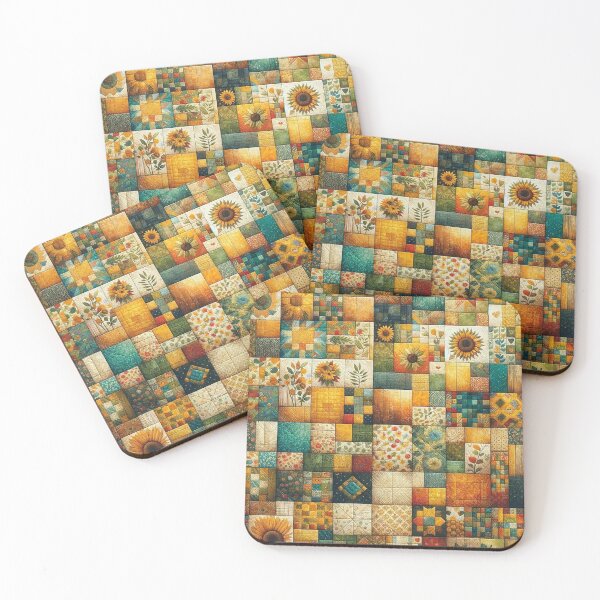 Item preview, Summer Inspired Patchwork Quilt Pattern designed and sold by PinUpPizzazz.