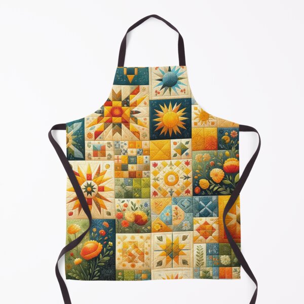 Item preview, Summer Inspired Patchwork Quilt Pattern designed and sold by PinUpPizzazz.