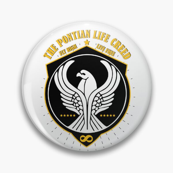 Item preview, SK Pontian Life Creed - Fly High - Live Free - For Eternity designed and sold by SueKnox.