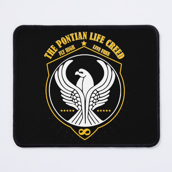 Item preview, SK Pontian Life Creed - Fly High - Live Free - For Eternity designed and sold by SueKnox.