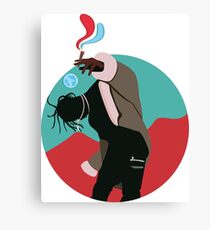 LA FLAME "I" Canvas Print