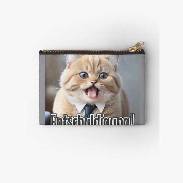 Artikelvorschau, KI-generierte Katze 02 „Entschuldigung“ entworfen und verkauft von Cliff-Qi.